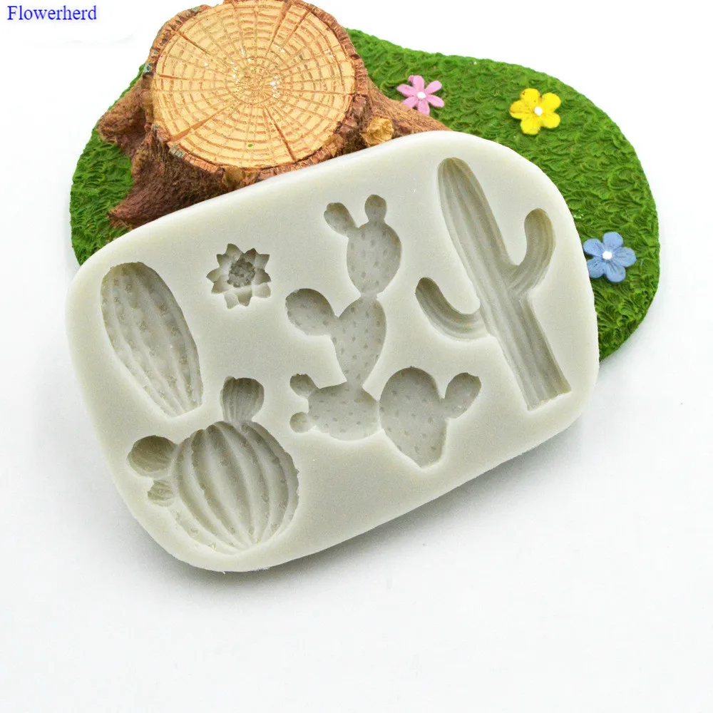

Succulent Plants and Flowers Fondant Cake Silicone Mold Cake Decorating Tools Birthday Wedding Decoration DIY Biscuit Mold