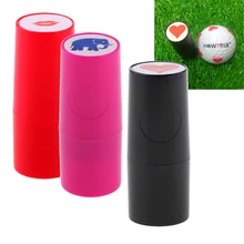 3 шт цветной Быстросохнущий штамп для мяча для гольфа, штамп, маркер на память, сувенир, долговечный мяч для гольфа, символ мяча для гольфа