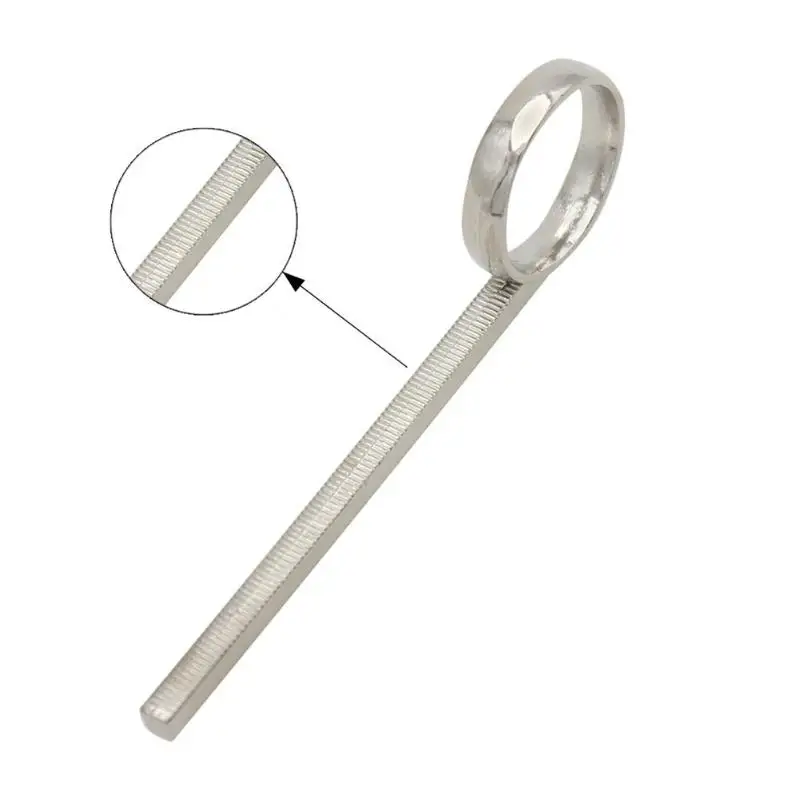 Metal Trumpet Valve Slide Finger Pull Ring for Professional Trumpet Cornet
