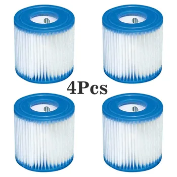 

4pcs For Intex 29007E Type H Filter Cartridge For Above-Ground Swimming Pools Outdoor Poor Cleaning