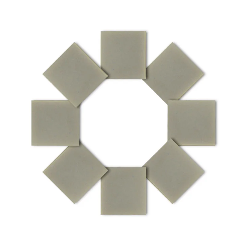 Aluminium Nitride Ceramic Substrate 10pcs Thermal Conductive Insulating Ceramic TO-220/247/264/3P/3 Aluminium Nitride