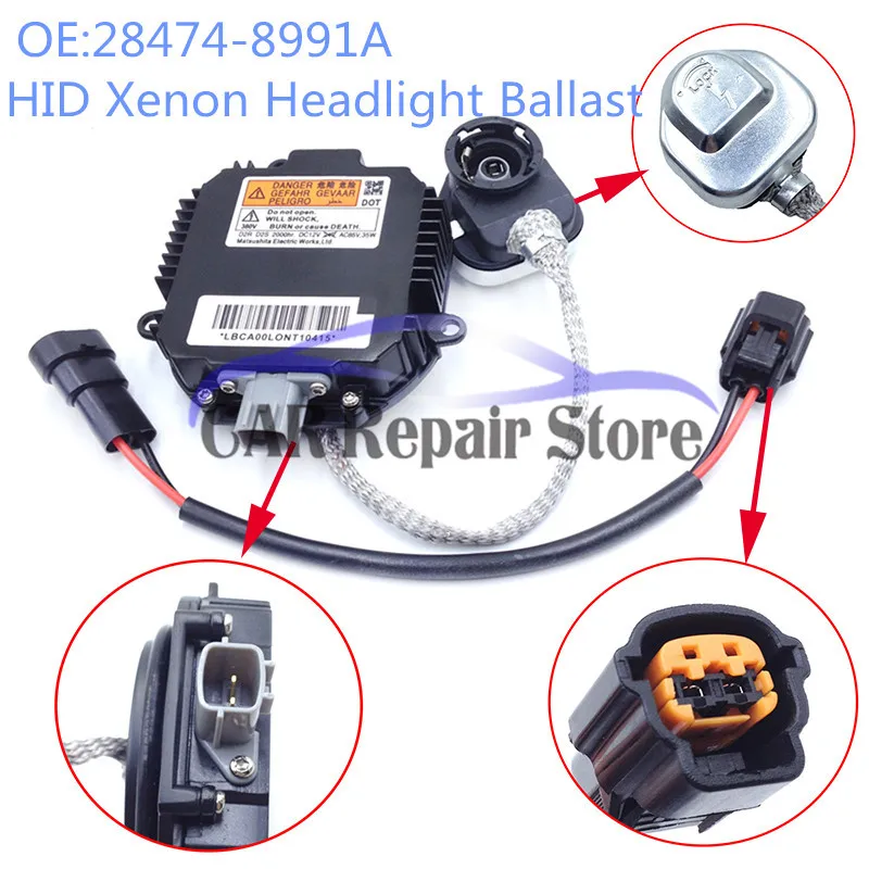 HID Ксеноновые Фары балласт контроль воспламенитель для Nissan Altima Maxima для Infiniti G37 G35 Q60 G37 G35 28474-8991A 28474-89904