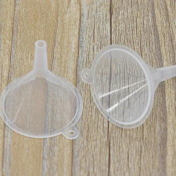 

10 pcs Plastic Small Funnels For Perfume Liquid Essential Oil Filling Empty Bottle Packing Tool