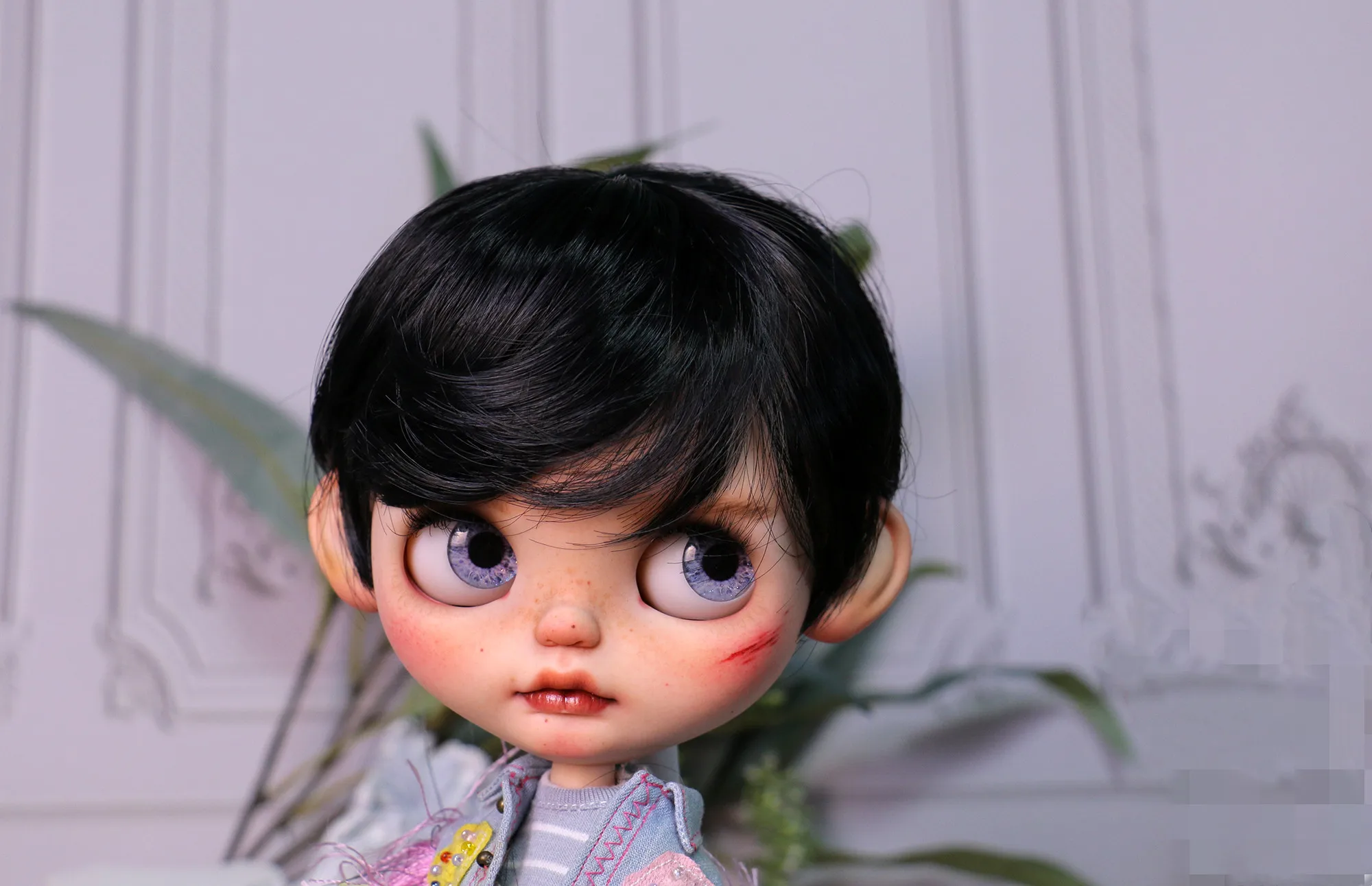 Blythes doll hair is suitable for 1/6 9-10 in size stylish sunny and handsome men with delicate short hair and Soft silk wig сухой корм для котят purina pro plan junior kitten delicate with turkey 3 кг