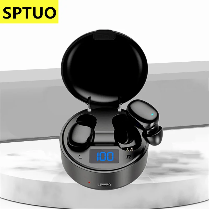 Уникальные TWS Bluetooth наушники с дисплеем питания беспроводные наушники-вкладыши