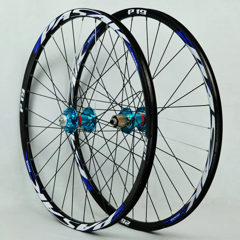 MTB 26/27.5/29 Inch Mountain Bike Wheelset Jiuyu 041042 Bearing Palin Off-road Bicycle Wheel Rim