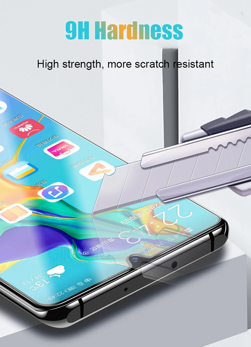 1-3 шт Защитная пленка для экрана из закаленного стекла для huawei P30 Lite P20 Pro P Smart Z Plus Nova 3 3i P20lite P30Lite полное покрытие