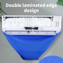 

Air Conditioner Cleaning Cover Waterproof Air Conditioner Below Cleaning Dust Protection Cleaning Cover Bag