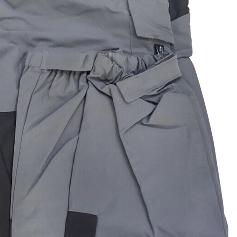 Cargo Pants Men Fashion Color Block Multi Pockets Sports Long Cargo Pants Work Trousers Men's Work Out Quick Dry Pants
