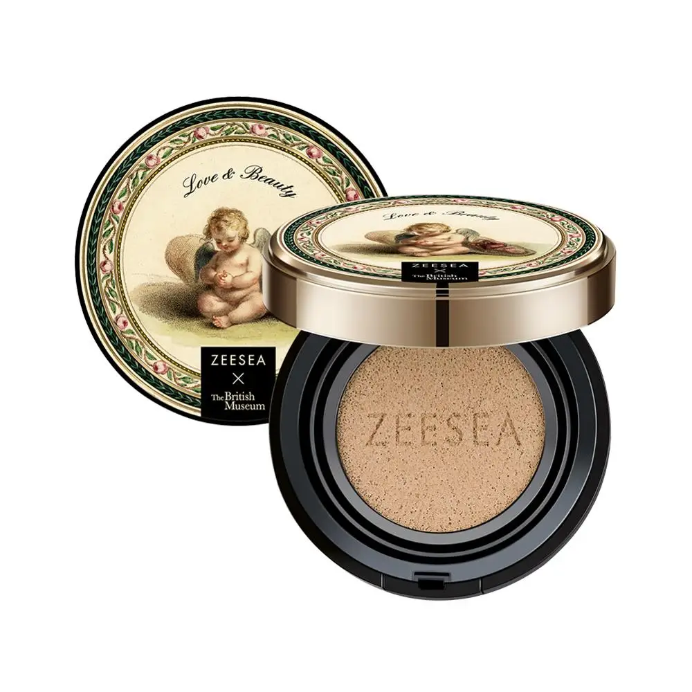 Ceny ZEESEA x brytyjskie muzeum anioł amorek poduszka powietrzna nawilżający krem bb baza fundacja wybielający krem do twarzy korektor Primer