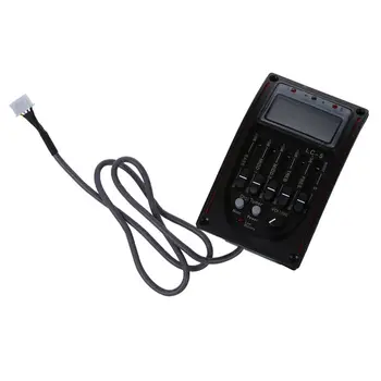 

Acoustic 5-Band EQ Equalizer Guitar Preamp Piezo Pickup LCD Tuner