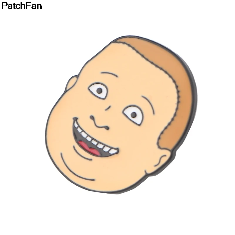20 шт./лот Patchfan быть боссом семьи забавные булавки броши для рюкзака, одежды для мужчин и женщин шляпа Декоративные значки медали A2548