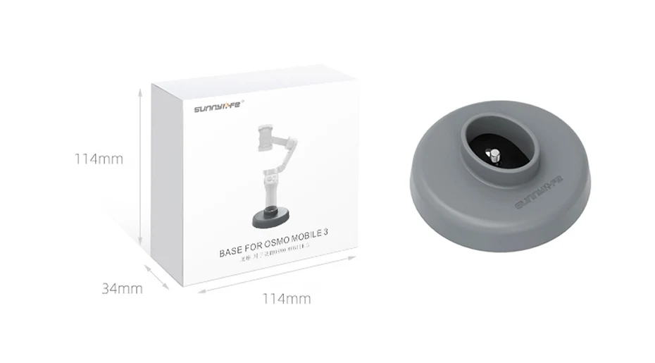 База для DJI Osmo Mobile 3 ручной карданный серый стабилизатор подставка держатель на стол для dji osmo Mobile 3 Bases аксессуары