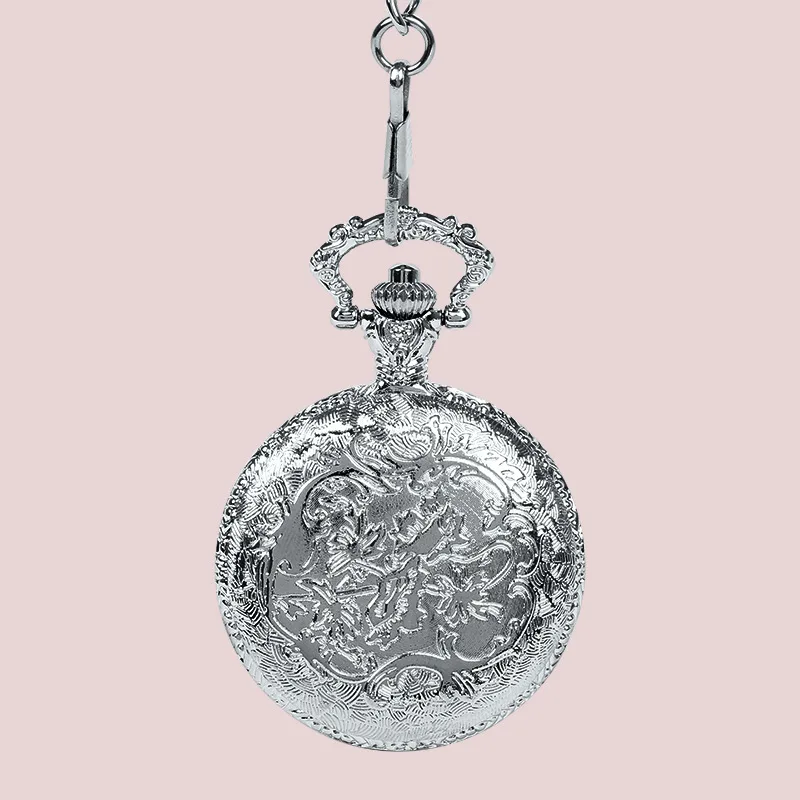 Маленький грузовик ретро карманные часы с necklace ем грузовик карманные часы завод прямой большой