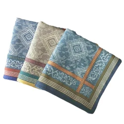 Lot de 3 mouchoirs de luxe pour hommes, tissé, 100% coton, motif Paisley Floral, Jacquard, pochettes carrées, à la mode 