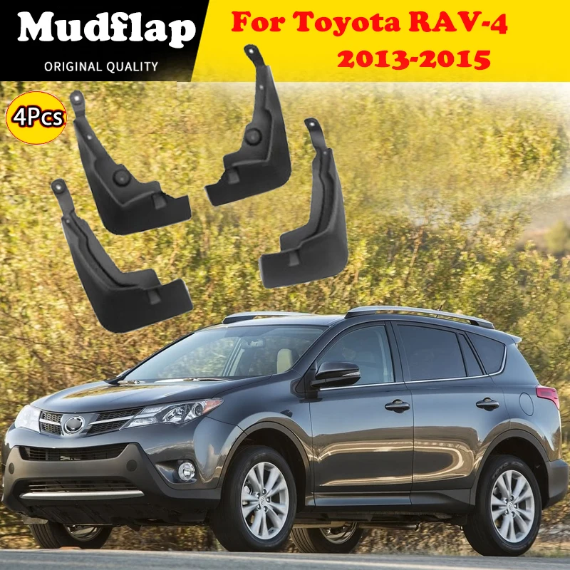 

Car Mud Flaps Splash Guards Mudguards Fender Mudflaps Accessories For Toyota RAV4 XV40 2013 2014 2015 2016 2017 2018