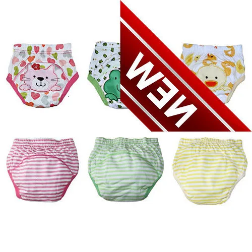 

2pcs Lot 4 Layers Kid Underwear Baby Training Pants Reusable Nappy Cover Washable Diapers Zy03