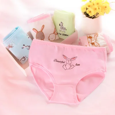 5PCS 3 шт./лот, г., новые трусики для девочек хлопковые трусики детские штаны шорты для девочек треугольное нижнее белье для девочек, Tobani - Цвет: 5PCS