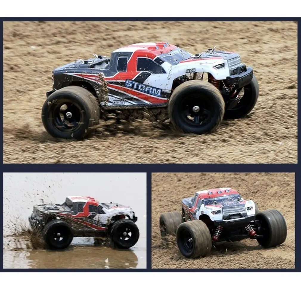 1:18 2,4G 4WD RC большой ножной автомобиль грузовик высокоскоростной пульт дистанционного управления внедорожный гусеничный автомобиль модель RTR игрушка для детей подарок