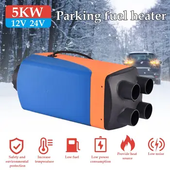 

Fast Ship 12V 5KW Diesel Air Heater LCD For Car Trucks Boats Motor Home Monitor For RV Motorhome Trailer With Remote Winter Warm
