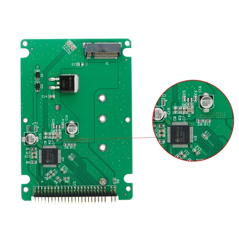 M.2 NGFF B + M ключ SATA SSD к 44 Pin 2 5 IDE адаптер карта с Чехол|Адаптеры Type-C| |