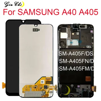 

100% Tested For SAMSUNG Galaxy A40 LCD Display Touch Digitizer Assembly For Samsung A40 A405 A405FN/DS lcd Display