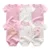 Baby Girl Комбинезон 6 шт./Лот Боди Костюм 2021 Весна Лето Малыш Мальчики Комбинезон Мультфильм Новорожденные Наряды Детская Одежда Набор Хлопок