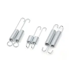 Motoforti Versatile Motorcycle Kickstand Spring - Silver Tone (2set)
