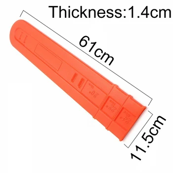 

61x11.5cm Chainsaw Bar Protect Cover For Stihl/Husqvarna 038 044 046 Power Tools