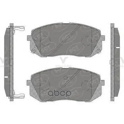 SCT SP 650 Тормозные колодки (комплект 4 шт.)|Тормозные и башмаки| |