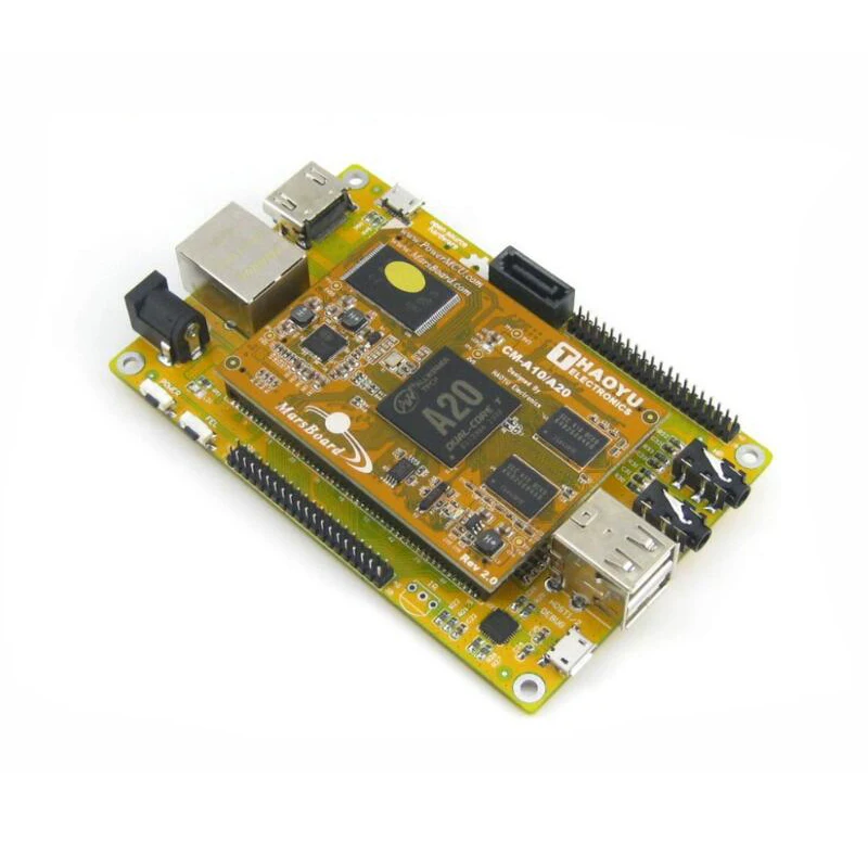 

ShenzhenMaker Store Mars MarsBoard A20 Lite Allwinner A20 ARM Cortex A7 Dual core Mali-400 GPU Development Board Kit