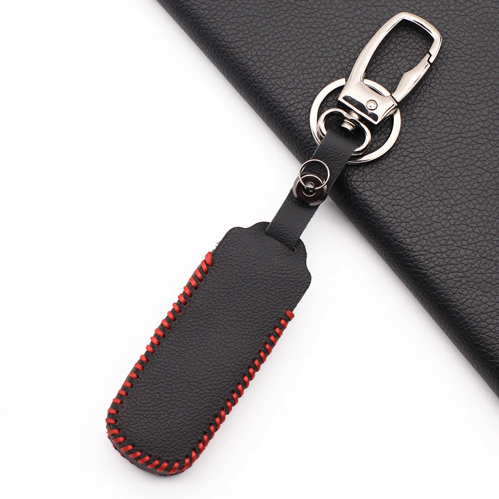 Key Case Key Case Cover Car Key Shell Remote Control Case Cover Flip Key Fob Shell Leather Remote Autocycle Key Cover Case for Yamaha TMAX 530