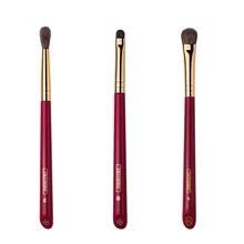  CHICHODO Makeup Brush-Luxurious Red Rose series-Selected Natural Animal Hair EyeBrushes Set-Professional Eye Make Up Brush Tools 
