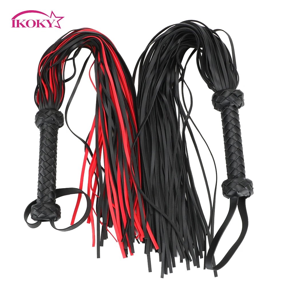 IKOKY сексуальный косплей плетка из кожи и ПУ Slap Body Strap интимные игрушки для женщин