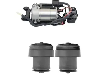 

AP03 3PCS Air Suspension Compressor w/ Valve Block+Air Spring for BMW X5 F15/F85 X6 F16 37126795013 37206850555 37126795014