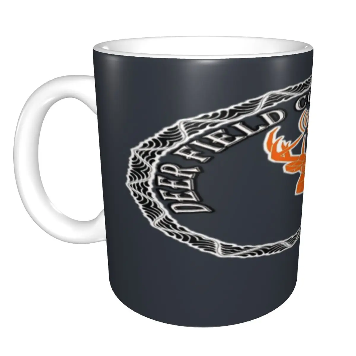 Deer Field Communication Orange Mug Cups Coffee Cup Mugs Gift For Mom Bubble Tea Services | Дом и сад