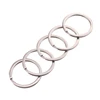 10 pcs/lot en acier inoxydable trou porte-clés porte-clés 20/23/25/28/30/33/35mm femmes en acier rond fendu mignon porte-clés cadeaux pour hommes ► Photo 2/6