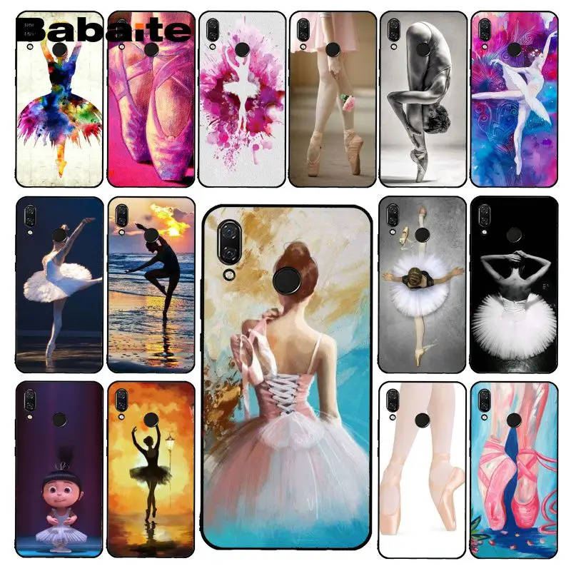 

Babaite Ballet Dance Girl Ballerina ballet slippers Phone Case for Xiaomi Redmi4X 6A S2 Go Redmi 5 5Plus Note4 Note5 7 Note6Pro