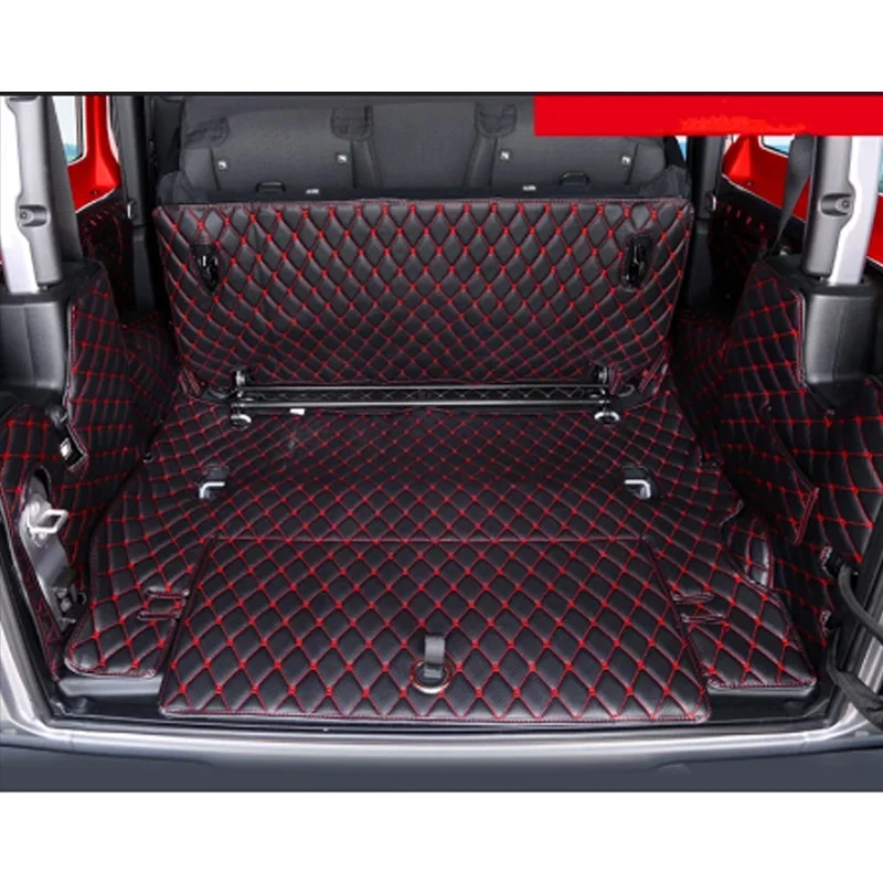 High Quality! Full Set Car Trunk Mats For Jeep Wrangler Jl 2 Door 2021