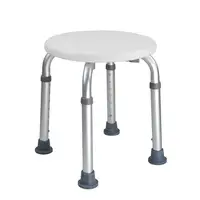 Adjustable Bath Tub Shower Chair 8 Height Bench Stool Seat with Non-Slip Rubber Sole for Bathroom 1