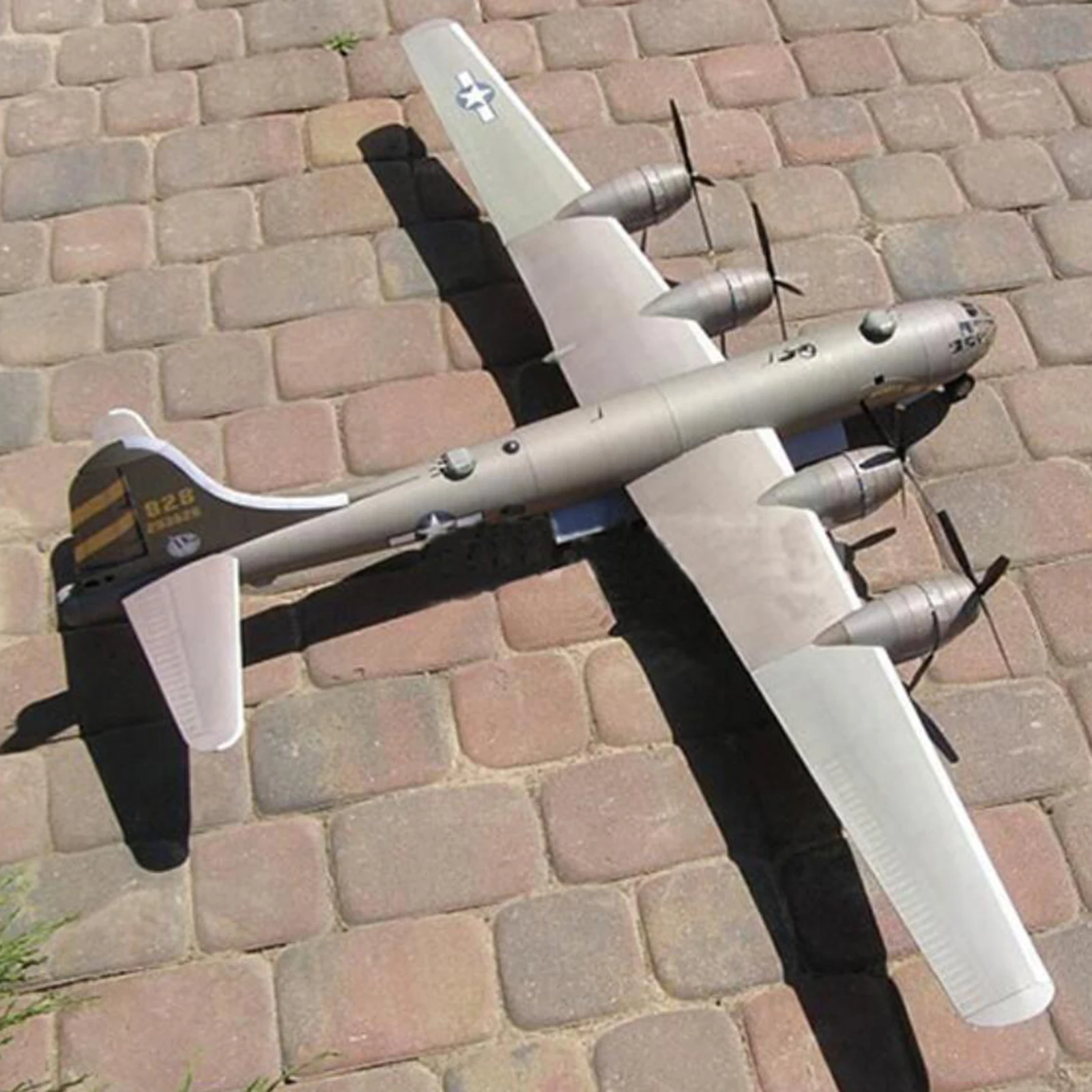 1:48 Kit De Modelo De Papel 3d Juguete B-29 Super Avión De 1:48 Kit De Modelo De Papel 3d Juguete B-29 Super Avión De