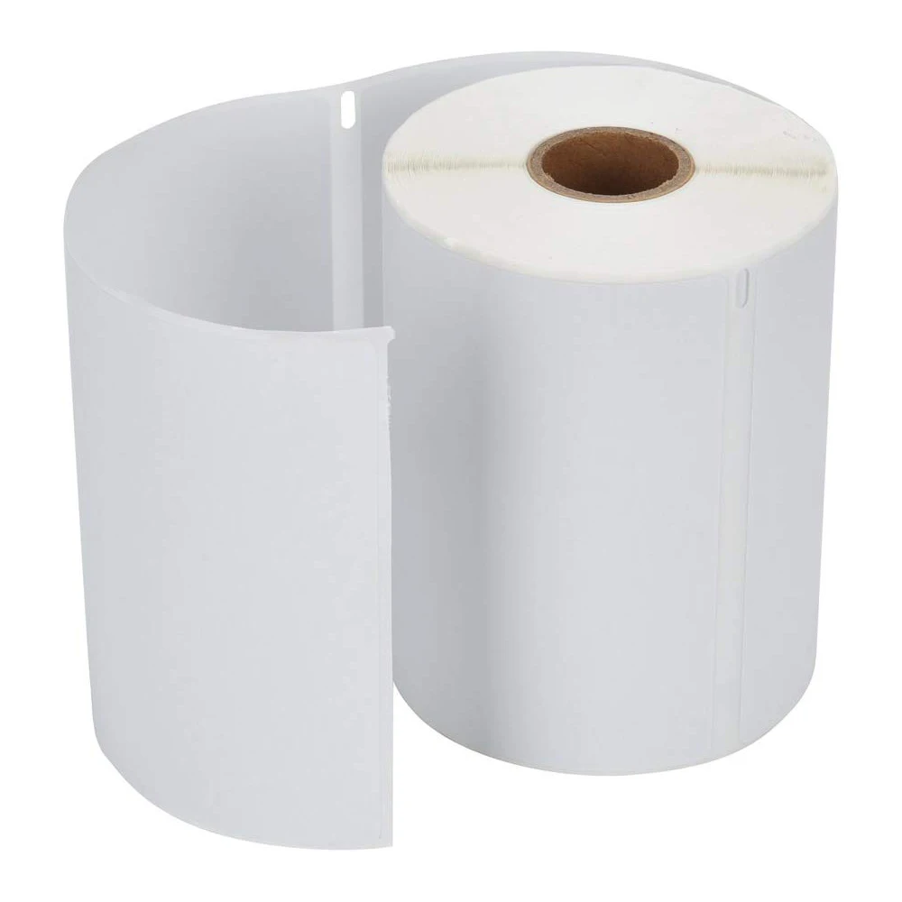 1Roll 100x150mm -L NETUM Настольный термальный производитель этикеток NT-LP110A принтер для тепловой печати штрихкодов-ярлыков для доставки экспресс-этикеток 4x6 печати Mac OS/Windows - Цвет: 1Roll 100x150mm -L