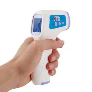 

Thermometer Digital Body Temperature Fever Measurement Forehead Non-Contact Infrared LCD IR Thermometer Baby & Adult CK-T1501