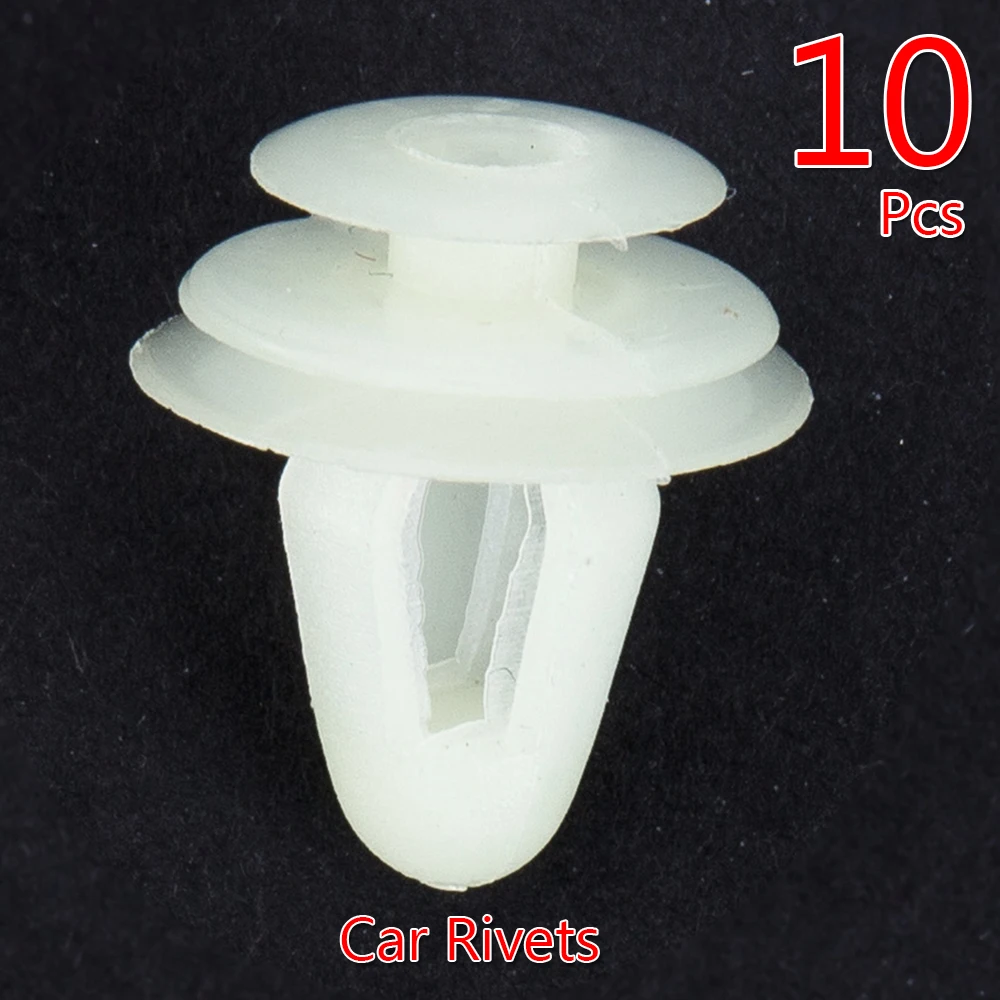 

10 Pcs/lot Car Door Trim Panel Hood Plastic Screw Rivet Fender Clips