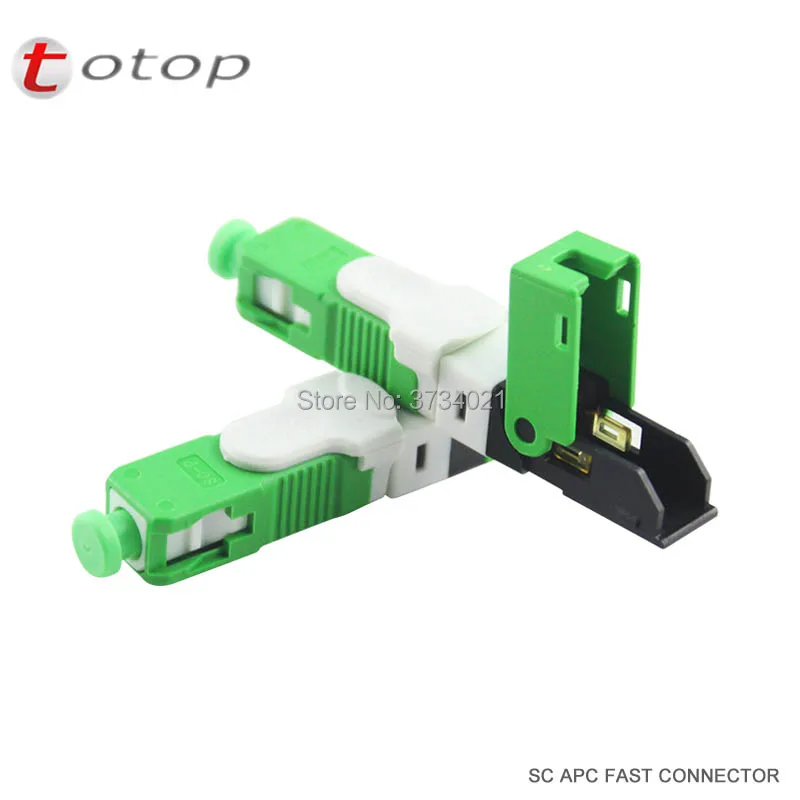100 шт./лот FTTH ESC250D SC APC и SC UPC Интерфейсный порт одномодовый волоконно-оптический новая модель оптический Быстрый разъем