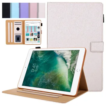 

Luxury Case for ipad air 2 air 1 case 2018 9.7 funda Leather Soft silicon Cover for ipad 6th generation case with pencil holder