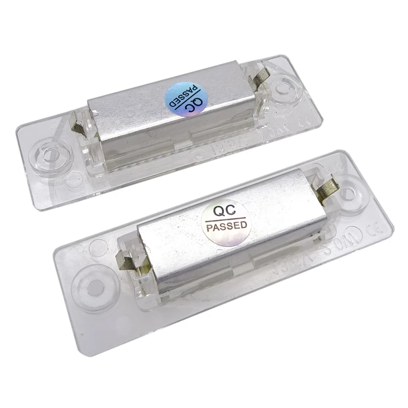 2 шт. 18SMD задний светодиодный светильник номерного знака для VW Touran/Passat B6 5D/Jetta Candy SKODA Superb 1 3U B5