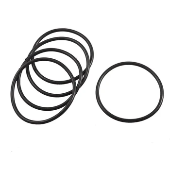

5 Pcs Flexible Black Rubber O Ring Oil Seal Gaskets