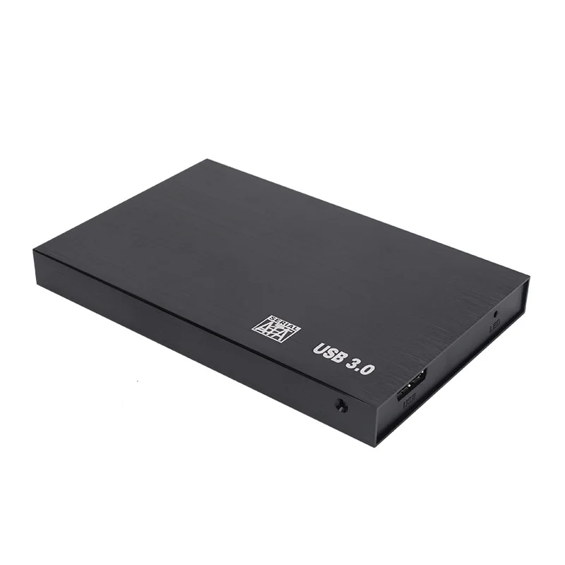 Металл-USB 3,0 2,5 дюймовый портативный корпус для жесткого диска SATA, серийный выпуск порт SSD твердотельный Китай мобильный внешний жесткий диск коробка
