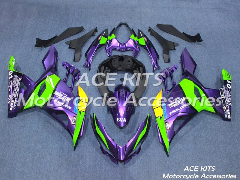 

Новые детали обтекателя мотоцикла для kawasaki Ninja400 2019 2020 ninjas всех видов цветов No.2522